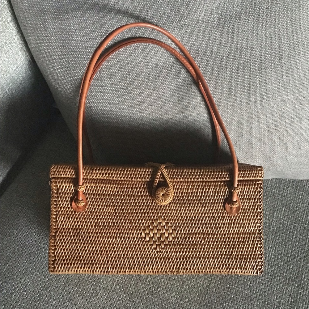 Very unique wicker bag